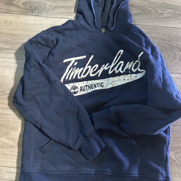 Timberland Men's Navy Hoodie - Picture 1 of 4